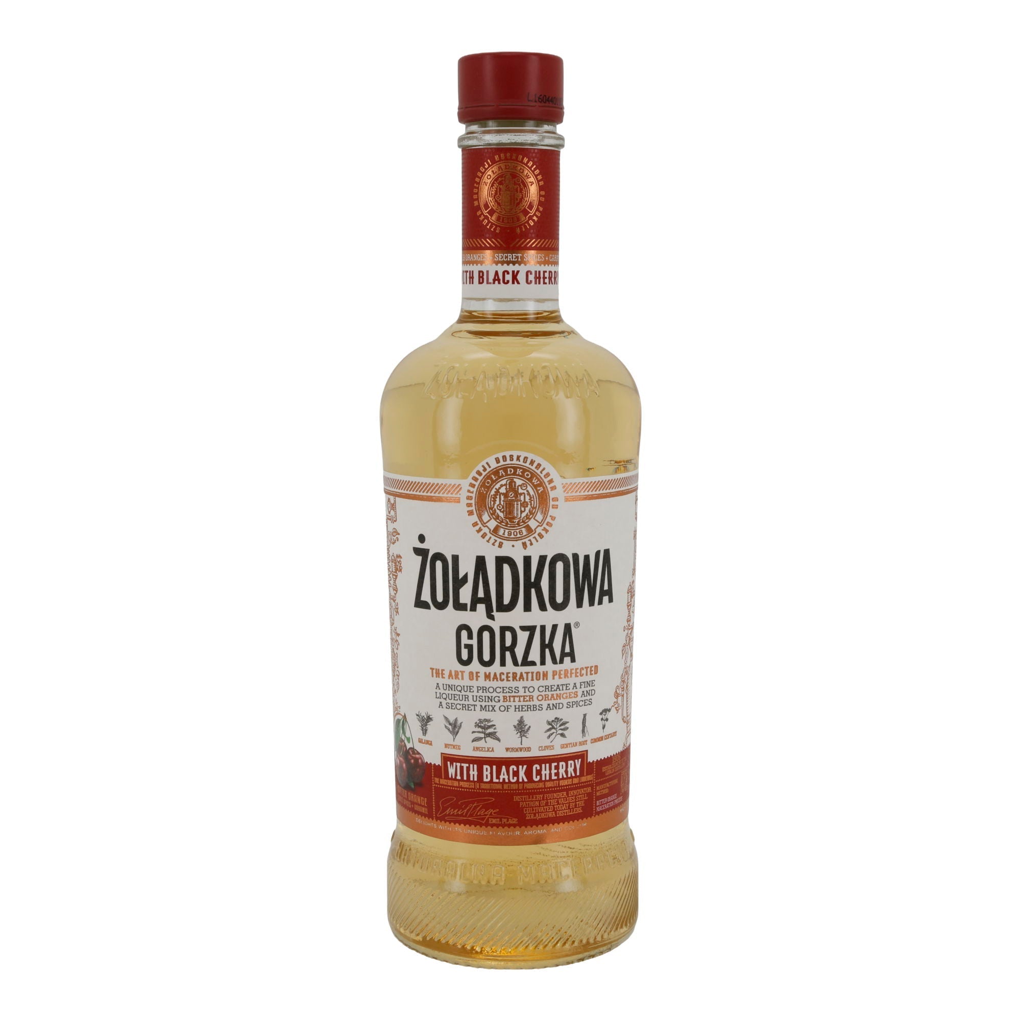 Żołądkowa Gorzka Likör | Mit Schwarzkirsche | 28 % vol | 500 ml | Polen PL